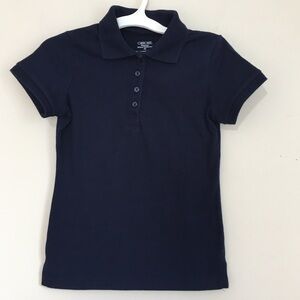 Cherokee ultimate school uniform top Little girls short sleeve Polo T-shirt